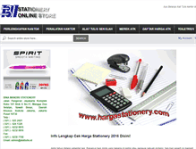 Tablet Screenshot of hargastationery.com